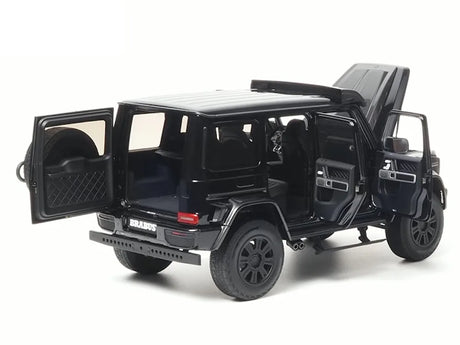 [Almost Real] 1:18 Mercedes-Benz 2023 G63 AMG 4x4 Brabus 800 Black Model Car Die-Cast