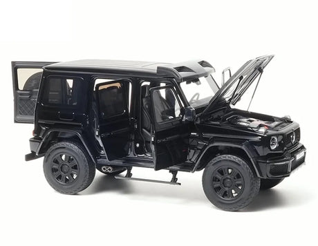 [Almost Real] 1:18 Mercedes-Benz 2023 G63 AMG 4x4 Brabus 800 Black Model Car Die-Cast