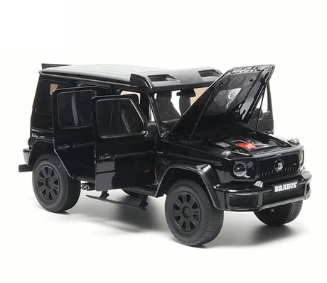 [Almost Real] 1:18 Mercedes-Benz 2023 G63 AMG 4x4 Brabus 800 Black Model Car Die-Cast