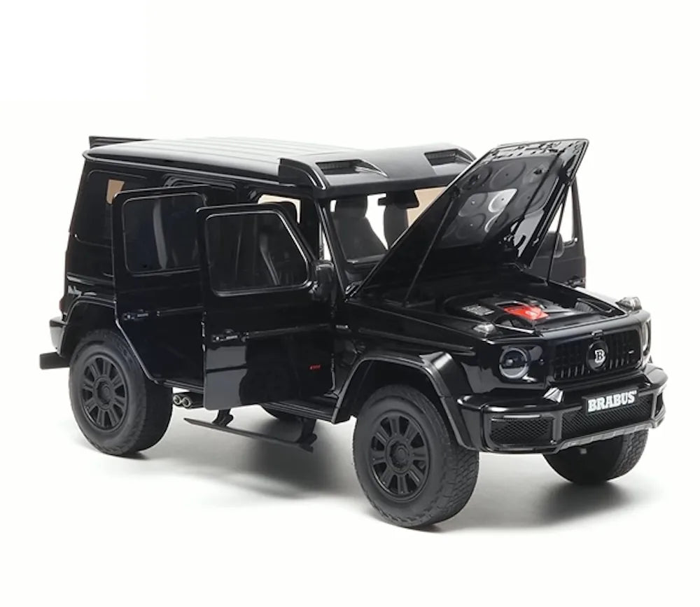 [Almost Real] 1:18 Mercedes-Benz 2023 G63 AMG 4x4 Brabus 800 noir voiture miniature Die-Cast