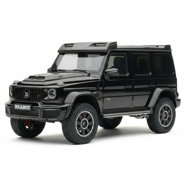 [Almost Real] 1:18 Mercedes-Benz 2023 G63 AMG 4x4 Brabus 800 Black Model Car Die-Cast