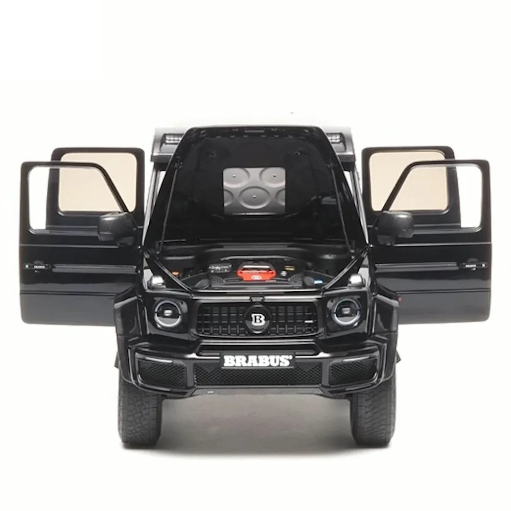 [Almost Real] 1:18 Mercedes-Benz 2023 G63 AMG 4x4 Brabus 800 noir voiture miniature Die-Cast