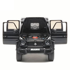 [Almost Real] 1:18 Mercedes-Benz 2023 G63 AMG 4x4 Brabus 800 noir voiture miniature Die-Cast