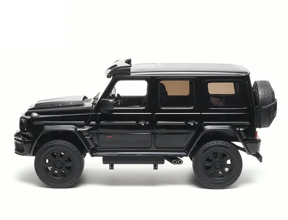 [Almost Real] 1:18 Mercedes-Benz 2023 G63 AMG 4x4 Brabus 800 noir voiture miniature Die-Cast