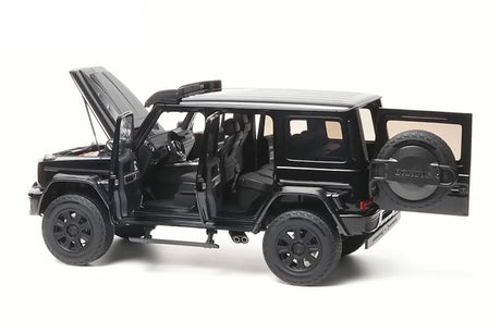 [Almost Real] 1:18 Mercedes-Benz 2023 G63 AMG 4x4 Brabus 800 Black Model Car Die-Cast