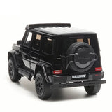[Almost Real] 1:18 Mercedes-Benz 2023 G63 AMG 4x4 Brabus 800 Black Model Car Die-Cast