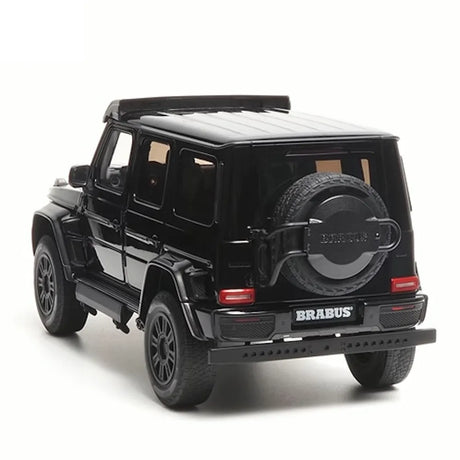 [Almost Real] 1:18 Mercedes-Benz 2023 G63 AMG 4x4 Brabus 800 Black Model Car Die-Cast
