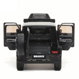 [Almost Real] 1:18 Mercedes-Benz 2023 G63 AMG 4x4 Brabus 800 Black Model Car Die-Cast