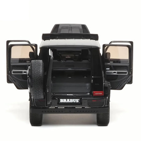 [Almost Real] 1:18 Mercedes-Benz 2023 G63 AMG 4x4 Brabus 800 Black Model Car Die-Cast