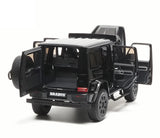 [Almost Real] 1:18 Mercedes-Benz 2023 G63 AMG 4x4 Brabus 800 Black Model Car Die-Cast