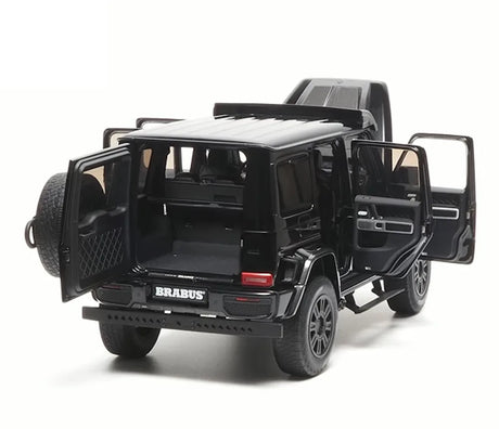 [Almost Real] 1:18 Mercedes-Benz 2023 G63 AMG 4x4 Brabus 800 Black Model Car Die-Cast