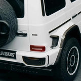 [Almost Real] 1:18 Mercedes-Benz 2023 G63 AMG 4x4 Brabus 800 White Model Car Die-Cast