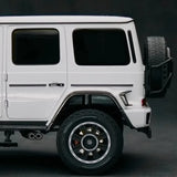 [Almost Real] 1:18 Mercedes-Benz 2023 G63 AMG 4x4 Brabus 800 White Model Car Die-Cast