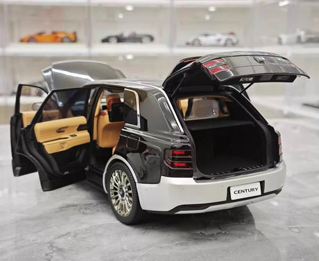 [Almost Real] 1:18 Toyota 2023 Century SUV zwart modelauto Die-Cast