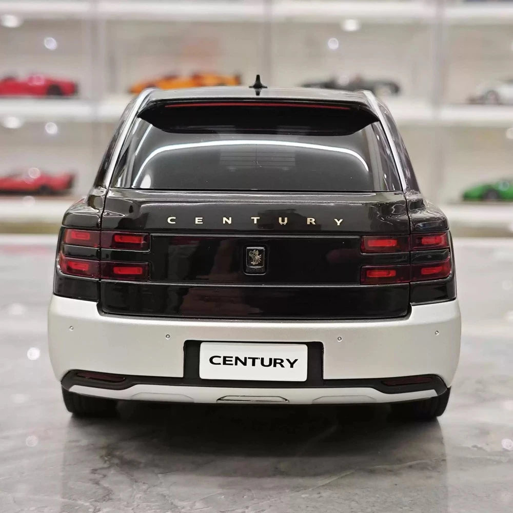 [Almost Real] 1:18 Toyota 2023 Century SUV Black Model Car Die-Cast