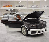 [Almost Real] 1:18 Toyota 2023 Century SUV Black Model Car Die-Cast