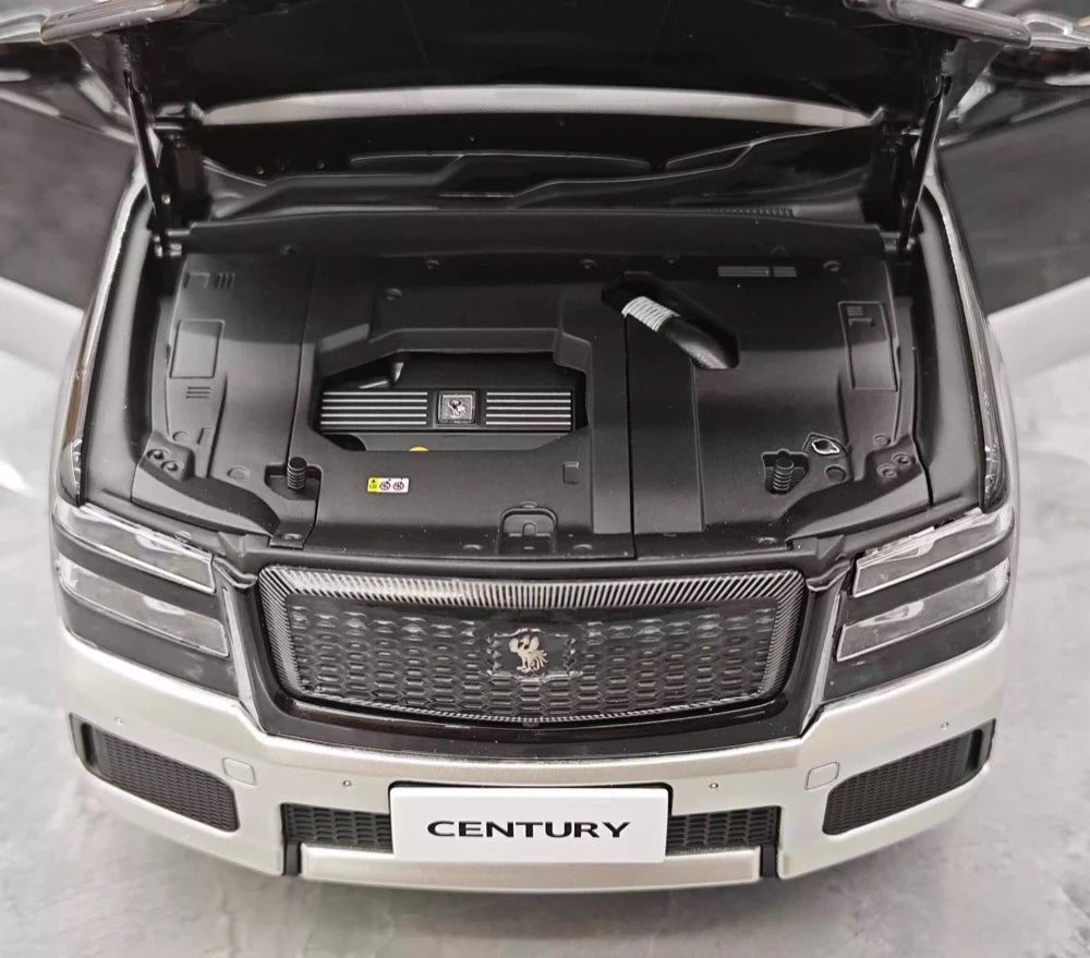 [Almost Real] 1:18 Toyota 2023 Century SUV Black Model Car Die-Cast