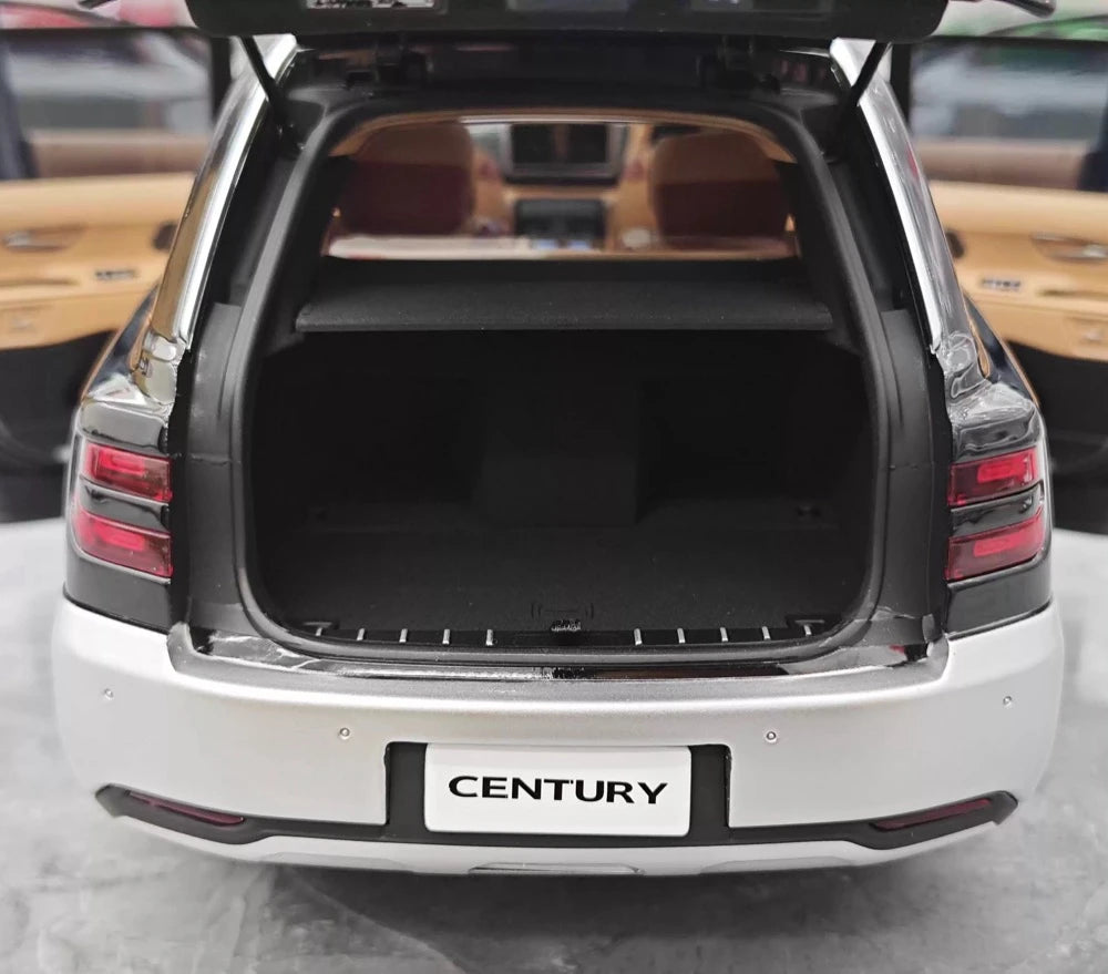 [Almost Real] 1:18 Toyota 2023 Century SUV Black Model Car Die-Cast