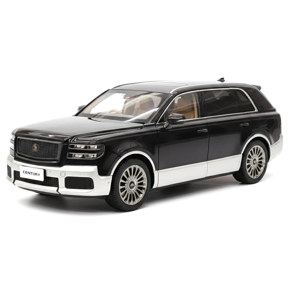 [Almost Real] 1:18 Toyota 2023 Century SUV Black Model Car Die-Cast