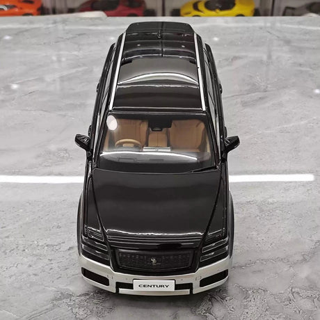 [Almost Real] 1:18 Toyota 2023 Century SUV zwart modelauto Die-Cast