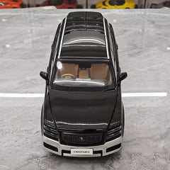 [Almost Real] 1:18 Toyota 2023 Century SUV Black Model Car Die-Cast