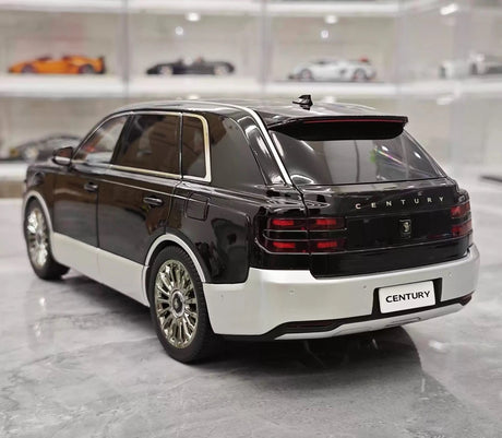 [Almost Real] 1:18 Toyota 2023 Century SUV zwart modelauto Die-Cast
