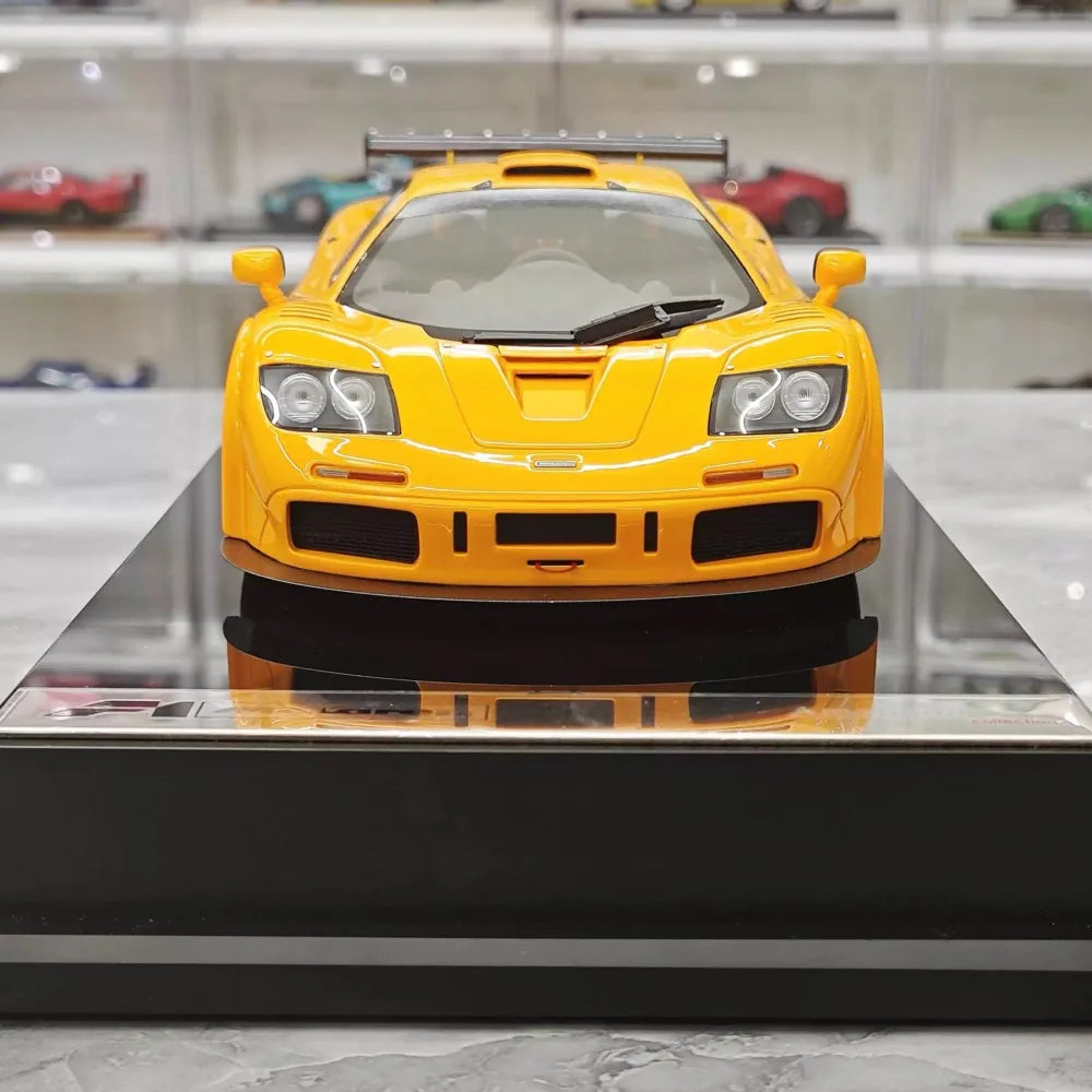 [Amalgam] 1:18 McLaren 1995 F1 LM Yellow Car Model Resin