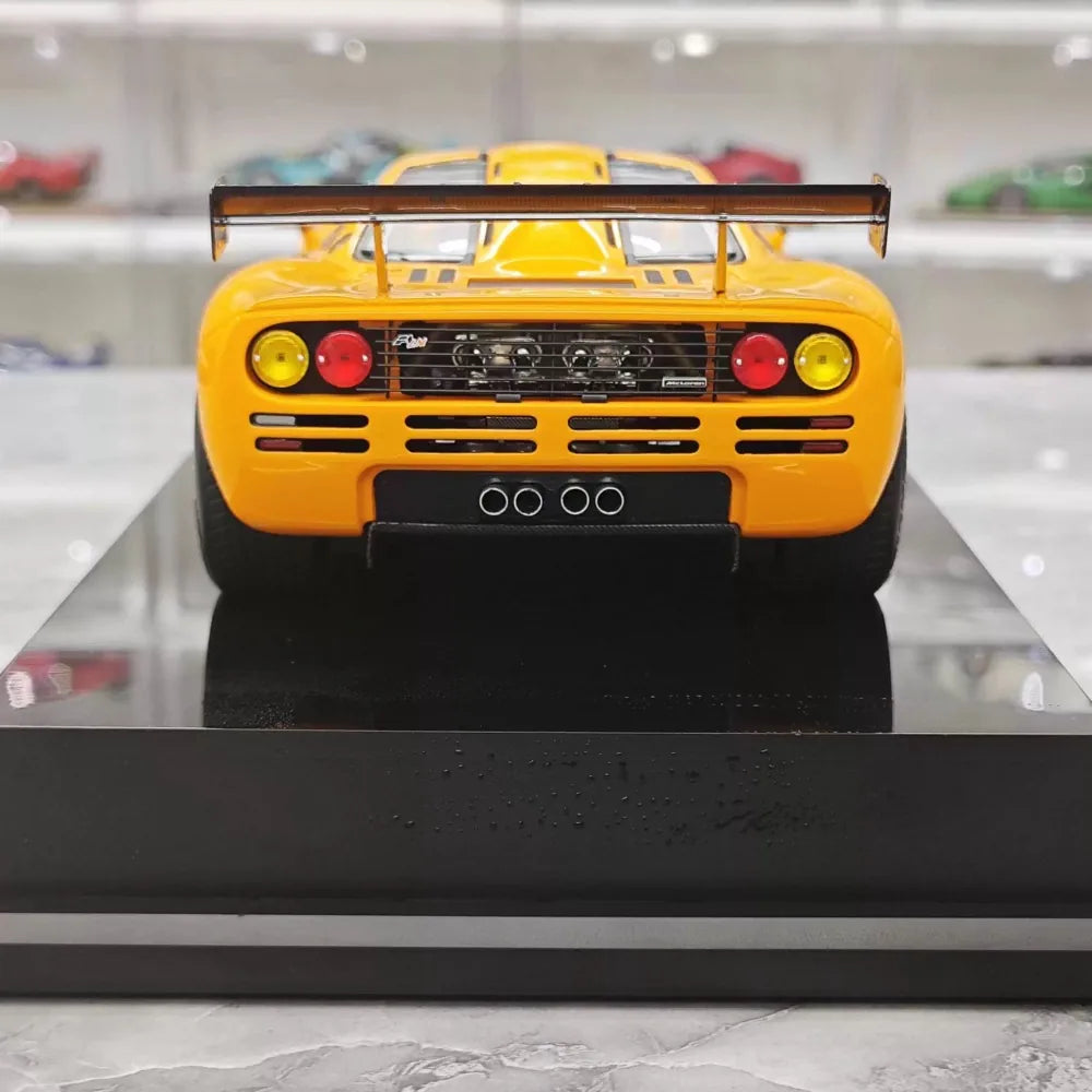 [Amalgam] 1:18 McLaren 1995 F1 LM Yellow Car Model Resin