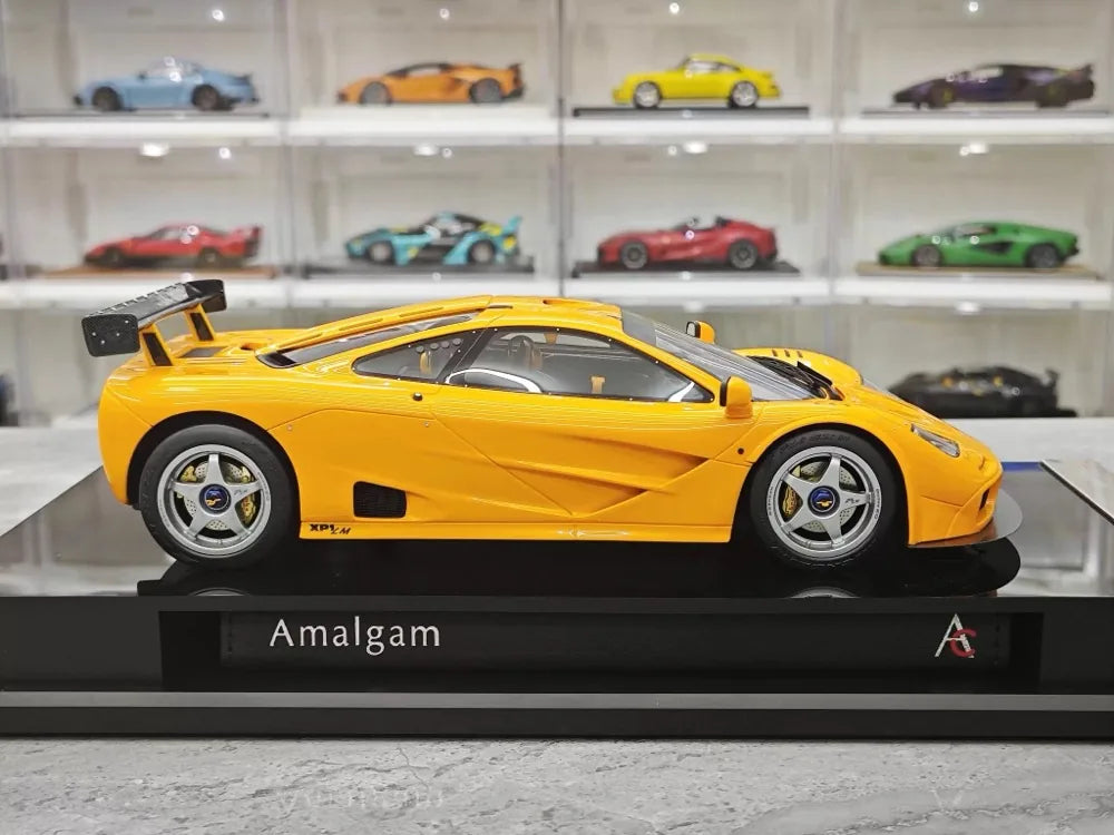 [Amalgam] 1:18 McLaren 1995 F1 LM giallo auto modello resina