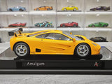 [Amalgam] 1:18 McLaren 1995 F1 LM Yellow Car Model Resin