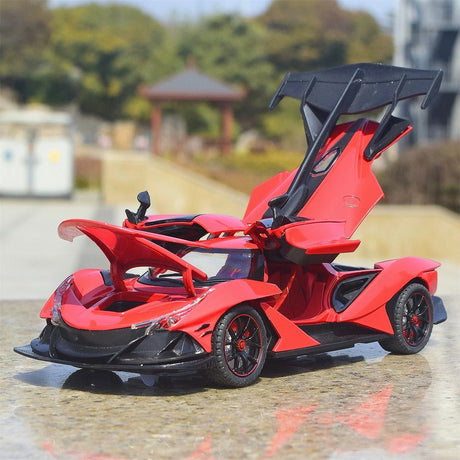Apollo 2019 Intensa Emozione Red 1:24 – Modèle d’exposition en métal moulé sous pression