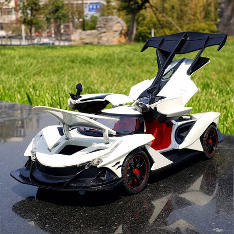 Apollo 2019 Intensa Emozione White 1:24 – Modèle d’exposition en métal moulé sous pression