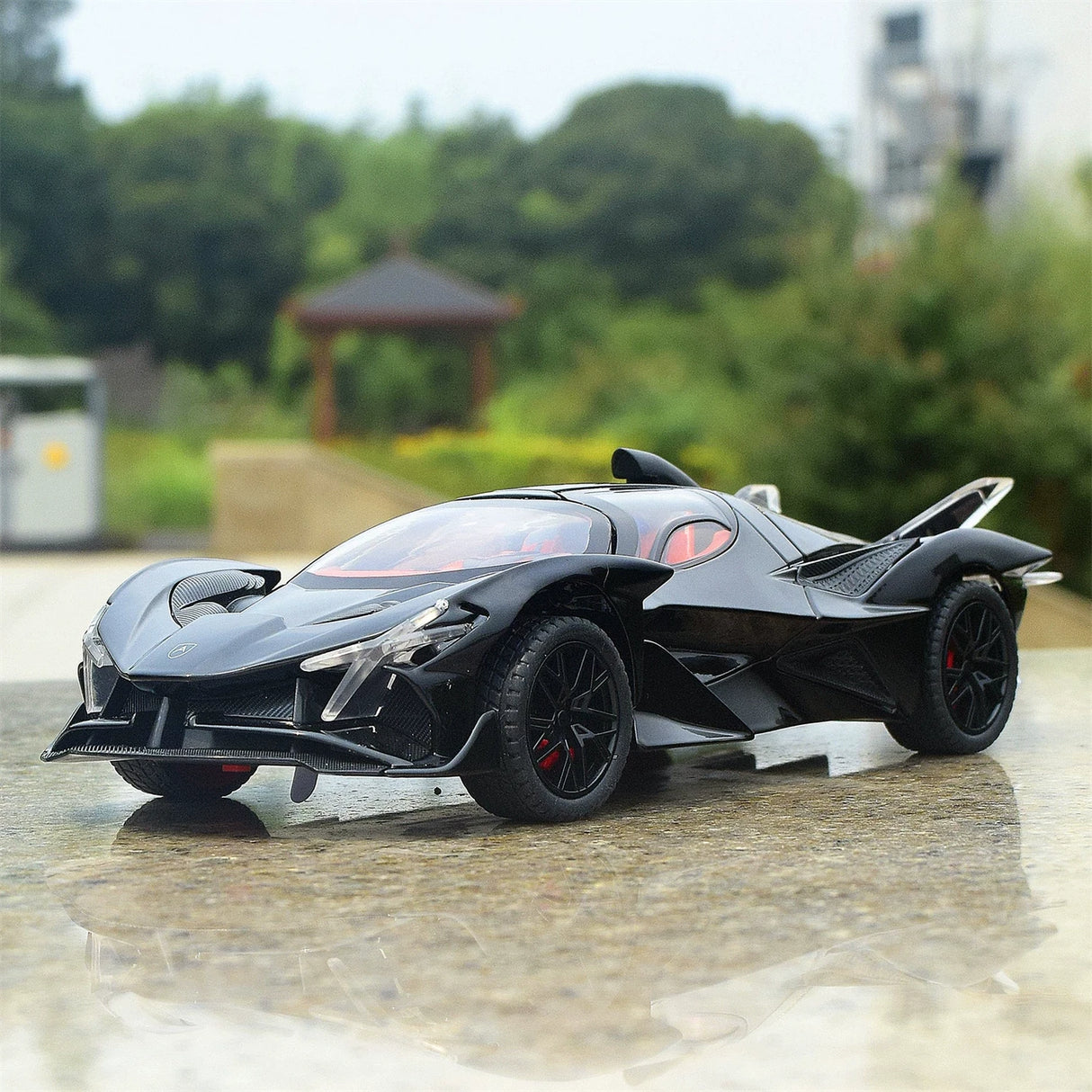 Apollo 2022 Project Evo zwart 1:24 – diecast displaymodel