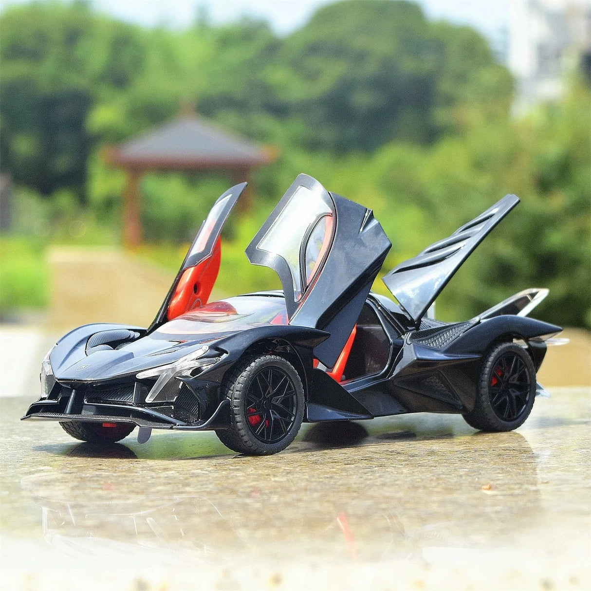 Apollo 2022 Project Evo zwart 1:24 – diecast displaymodel