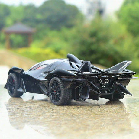 Apollo 2022 Project Evo Black 1:24 – Modèle d’exposition en métal moulé sous pression