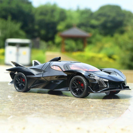 Apollo 2022 Project Evo Black 1:24 – Modèle d’exposition en métal moulé sous pression