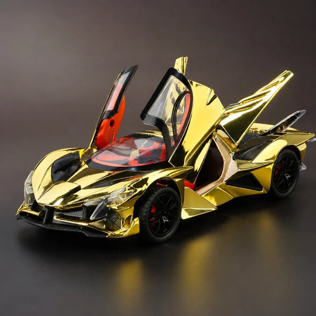 Apollo 2022 Project Evo Metallic Gold 1:24 – Modèle d’exposition en métal moulé sous pression