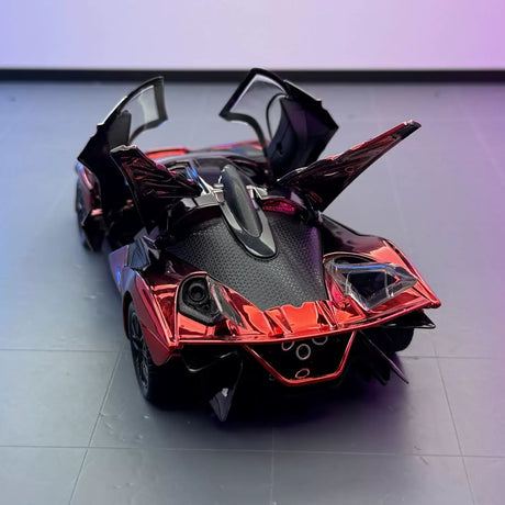 Apollo 2022 Project Evo Métallique Red 1:24 – Modèle d’exposition en métal moulé sous pression