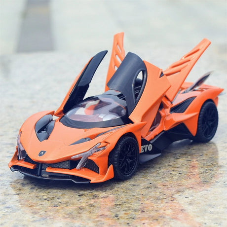 Apollo 2022 Project Evo Orange 1:32 – Modèle d’exposition en métal moulé sous pression
