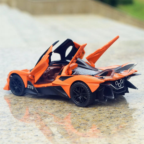 Apollo 2022 Project Evo Orange 1:32 – Modèle d’exposition en métal moulé sous pression