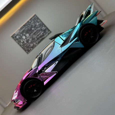 Apollo 2022 Project Evo Pink Gradient 1:24 – Modèle d’exposition en métal moulé sous pression
