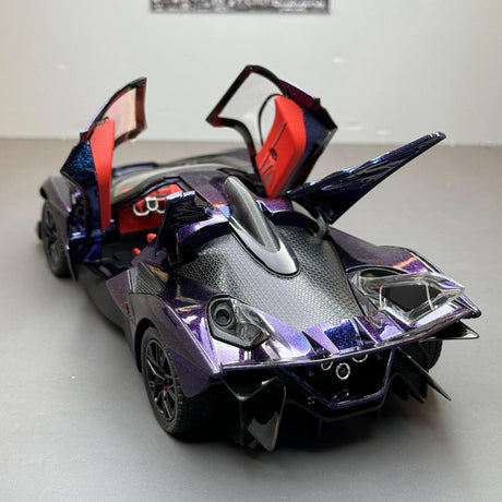 Apollo 2022 Project Evo Purple 1:24 – Modèle d’exposition en métal moulé sous pression