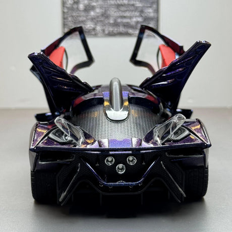 Apollo 2022 Project Evo Purple 1:24 – Modèle d’exposition en métal moulé sous pression