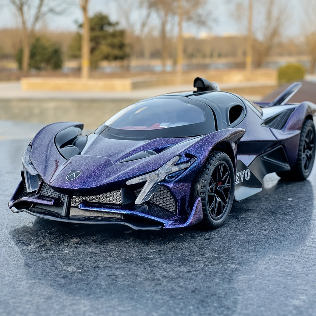 Apollo 2022 Projekt Evo Purple 1:32 – Druckguss-Displaymodell in Druckguss
