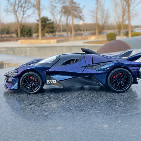 Apollo 2022 Project Evo Purple 1:32 – Modèle d’exposition en métal moulé sous pression