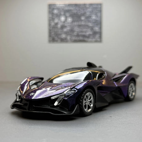 Apollo 2022 Project Evo Purple 1:36 – Modèle d’exposition en métal moulé sous pression