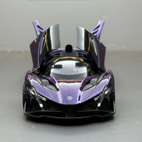 Apollo 2022 Project Evo Purple 1:36 – Modèle d’exposition en métal moulé sous pression