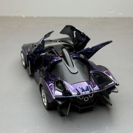 Apollo 2022 Project Evo Purple 1:36 – Modèle d’exposition en métal moulé sous pression
