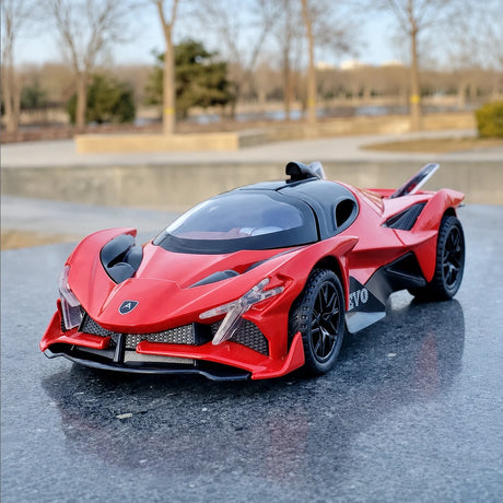Apollo 2022 Project Evo Red 1:32 – Modèle d’exposition en métal moulé sous pression