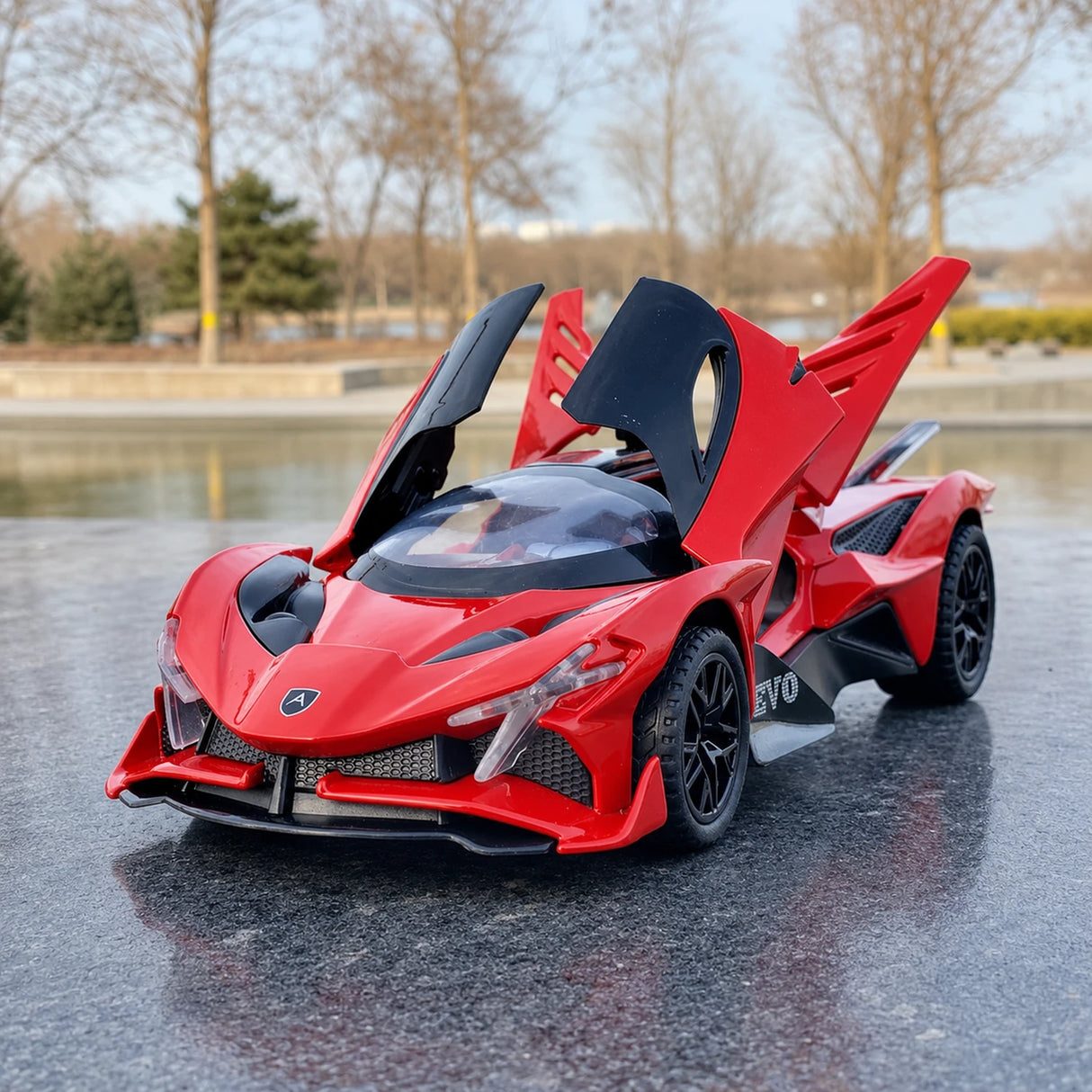 Apollo 2022 Project Evo Red 1:32 – Druckguss-Displaymodell Druckguss
